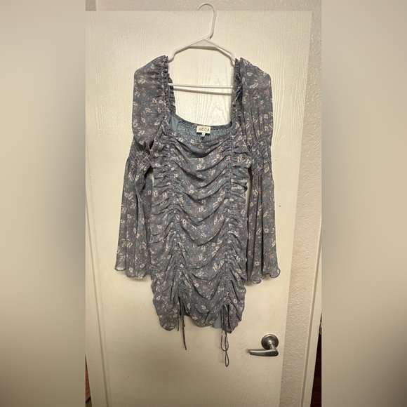 Acoa Dresses & Skirts - ACOA Ruched Floral Dress